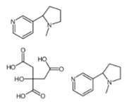 Picture of bis[(S)-Nicotine] citrate