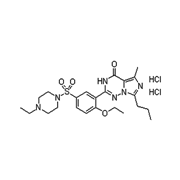 Picture of Vardenafil dihydrochloride salt Solution in Methanol, 100μg/mL